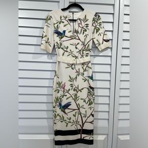 TED BAKER floral dress